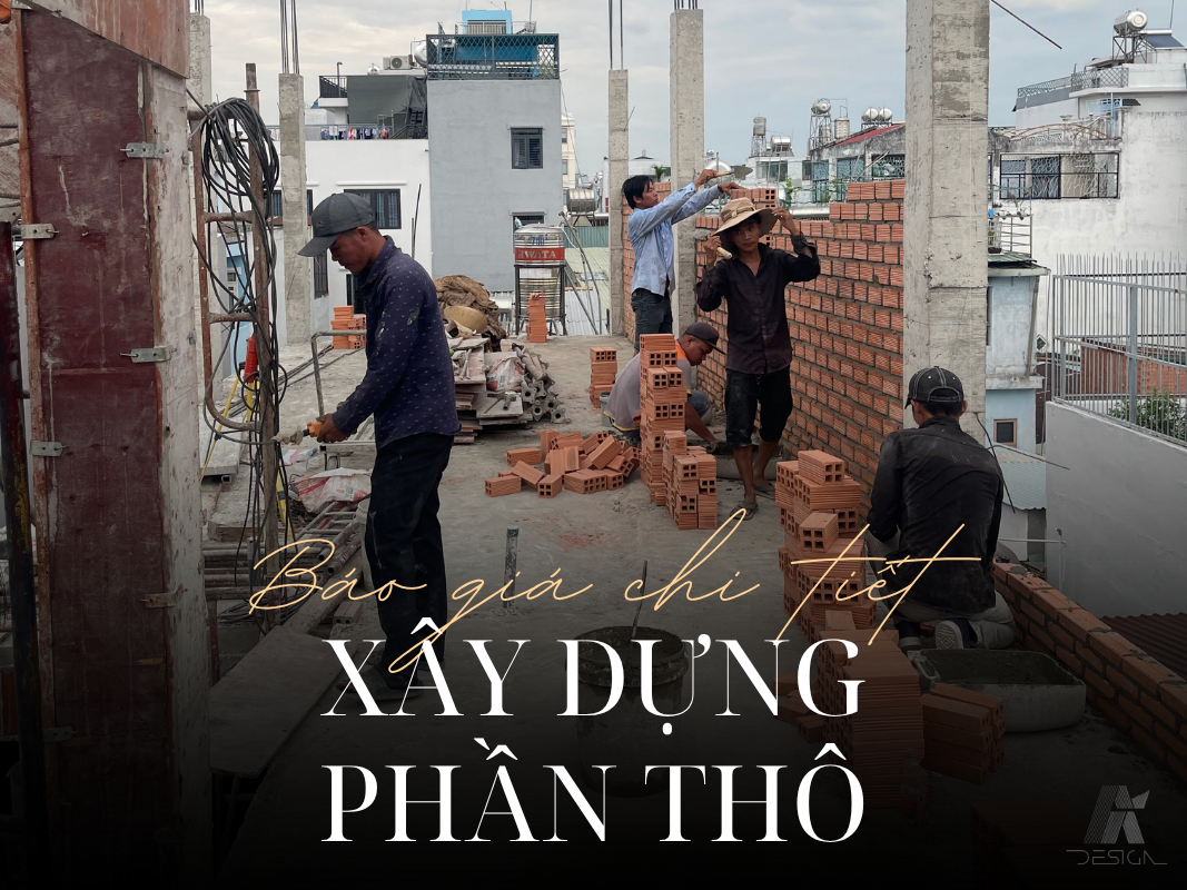 Báo giá xây dựng phần thô