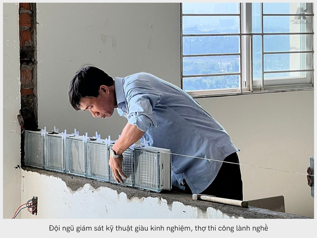 Đội ngũ giám sát kỹ thuật giàu kinh nghiệm, thợ thi công lành nghề