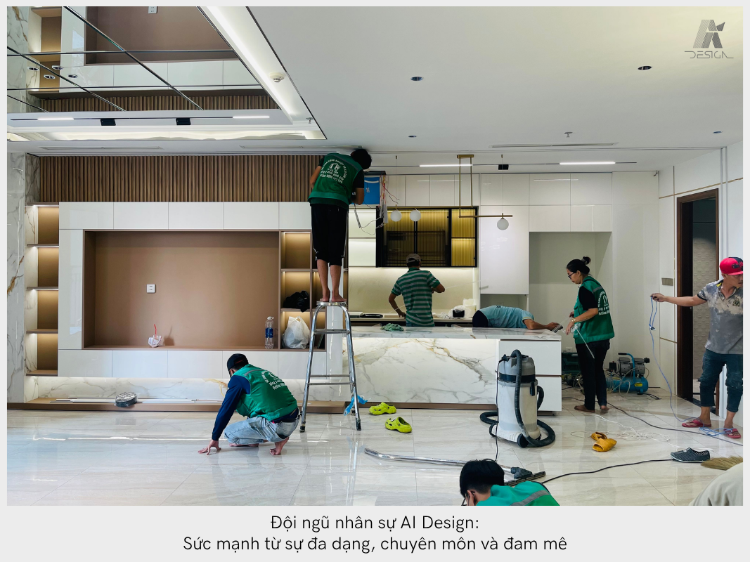 Đội ngũ nhân sự tại AI Design: Sức mạnh từ sự đa dạng, chuyên môn và đam mê