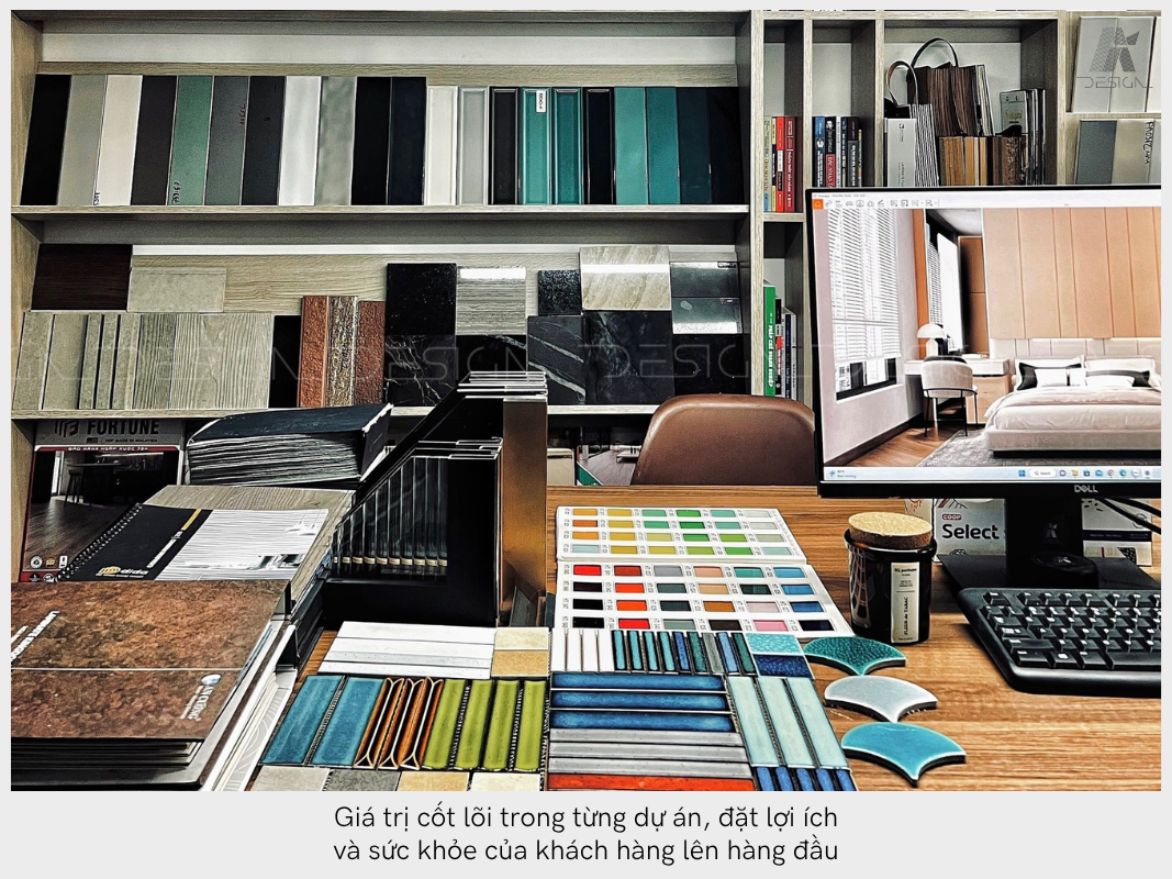Giá trị cốt lõi trong từng dự án, đặt lợi ích và sức khỏe của khách hàng lên hàng đầu