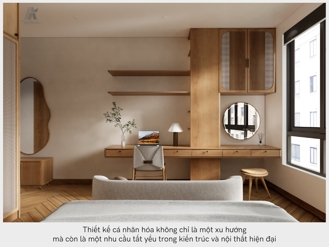 Thiết kế cá nhân hóa không chỉ là một xu hướng mà còn là một nhu cầu tất yếu trong kiến trúc và nội thất hiện đại