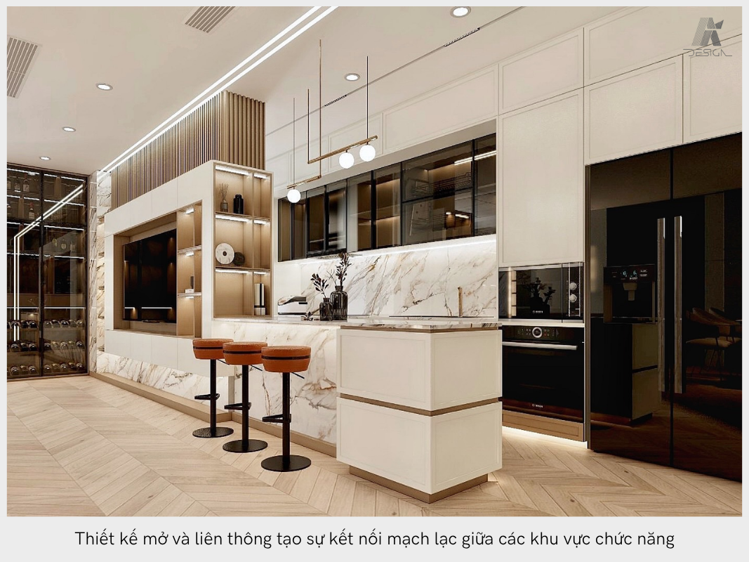 Thiết kế không gian tối ưu hoá tạo sự kết nối mạch lạc