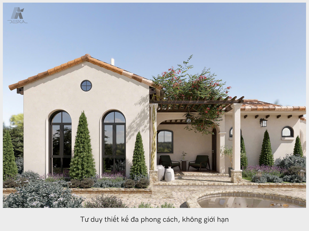 Thiết kế nhà sáng tạo đa phong cách, không giới hạn