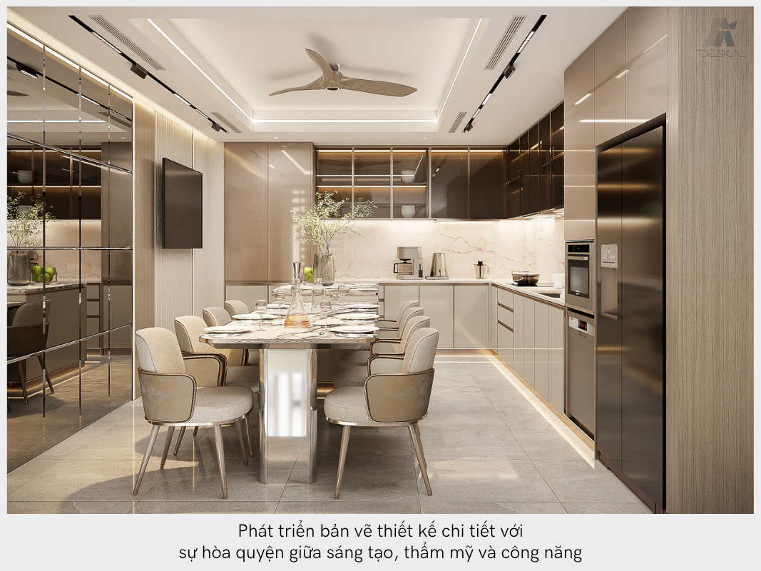 Sự hòa quyện giữa thiết kế nhà sáng tạo, thẩm mỹ và công năng