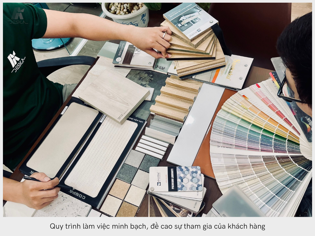 Quy trình làm việc minh bạch, đề cao sự tham gia của khách hàng