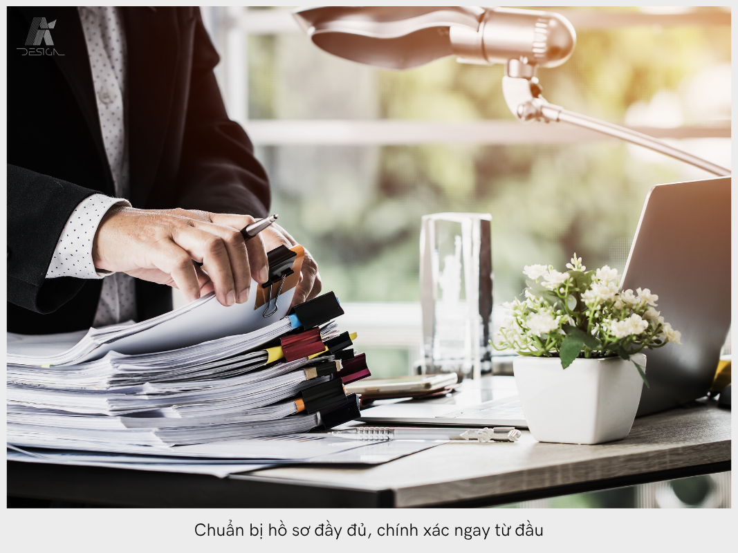 Chuẩn bị hồ sơ đầy đủ, chính xác để thực hiện thủ tục pháp lý trước khi xây nhà được thuận lợi