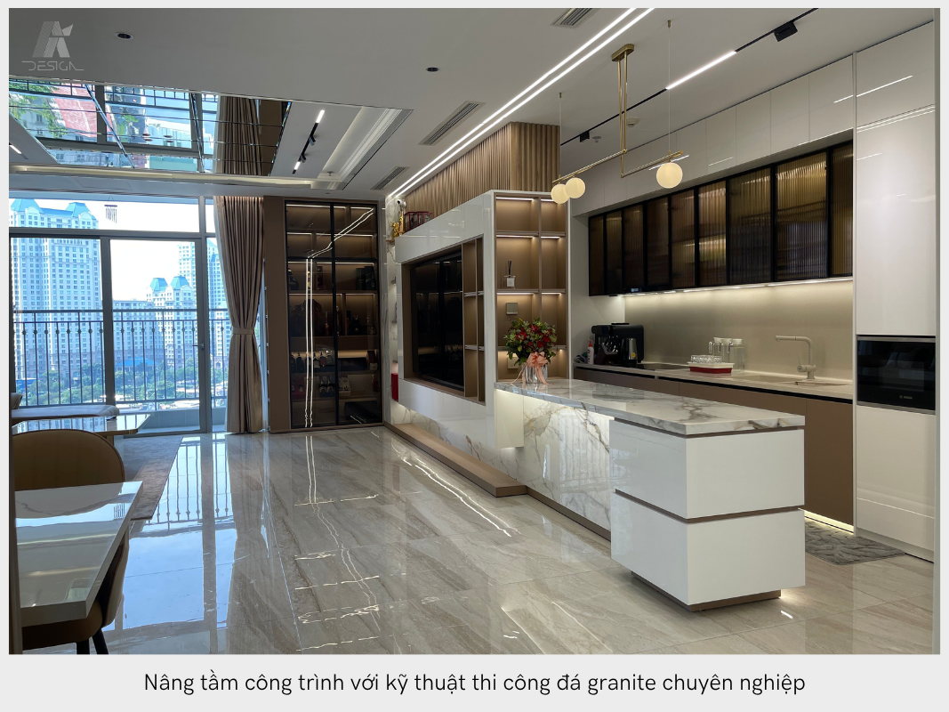 Nâng tầm công trình với kỹ thuật thi công đá Granite chuyên nghiệp