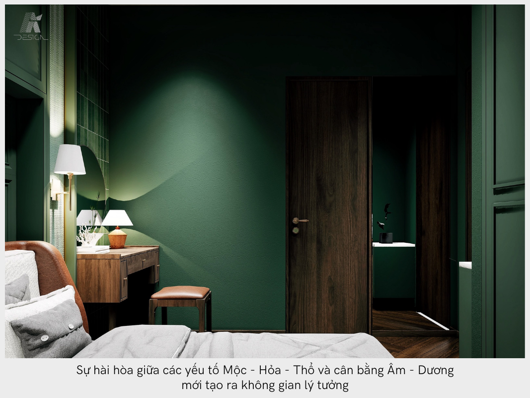Sự hài hoà tạo ra không gian lý tưởng