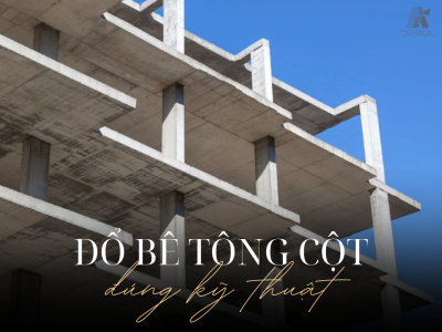 QUY TRÌNH ĐỔ BÊ TÔNG CỘT ĐÚNG KỸ THUẬT VÀ AN TOÀN