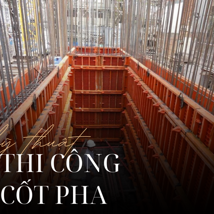 KỸ THUẬT THI CÔNG CỐP PHA DẦM SÀN, MÓNG VÀ CỘT ĐÚNG TIÊU CHUẨN